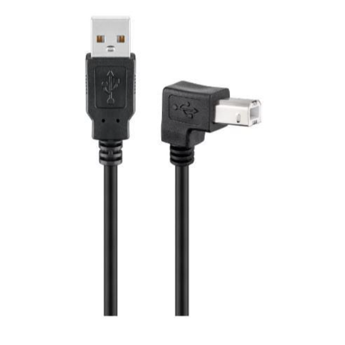 MicroConnect USB2.0 A-B-kabel, 0,5-3m, 1 Stykk, SEN-514