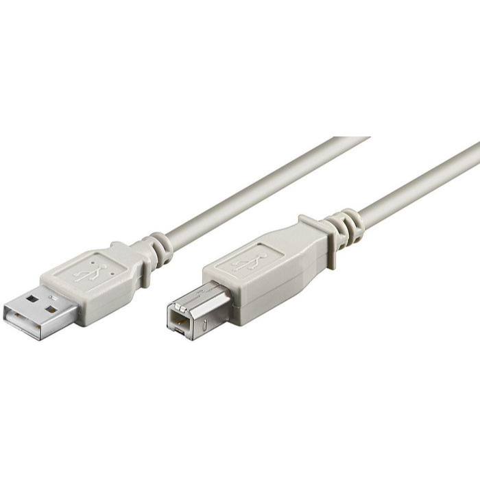 MicroConnect USB2.0 A-B-kabel, 0,1-5m, 1 Stykk, SEN-513
