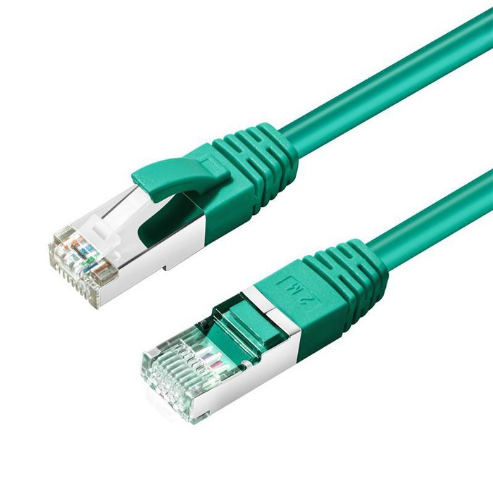 MicroConnect CAT6A S/FTP nettverkskabel 0,25-0,5m, flere farger, 1 Stykk, SEN-266