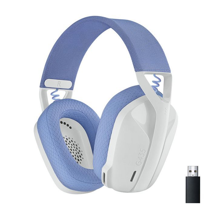 Logitech G435 Lightspeed trådløst hodesett, alternativer i flere farger, 1 Stykk, SEN-825