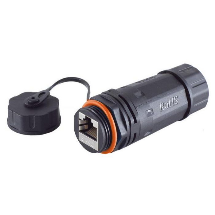 MicroConnect RJ45-kobling, CAT 6/6a, IP67/IP68, utendørs, 1 Stykk, SEN-304