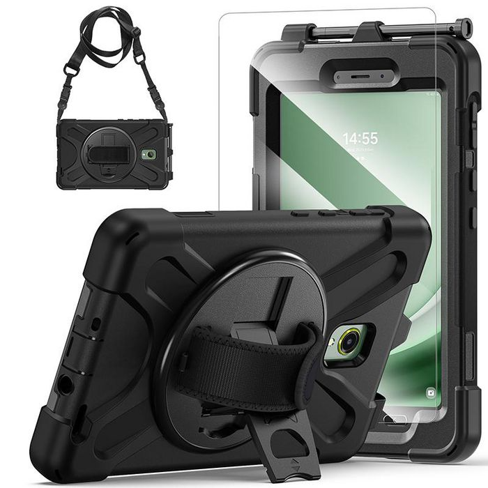 eSTUFF CHICAGO Full Body Defender Veske for nettbrett - Svart, 1 Stykk, SEN-070