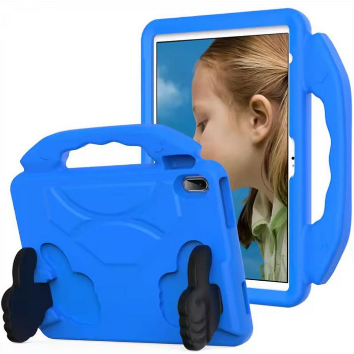 eSTUFF HANDY beskyttelsesdeksel for Apple iPad (10.2/10.5/10.9/Mini 6) - Grønn/Blå, 1 Stykk, SEN-075