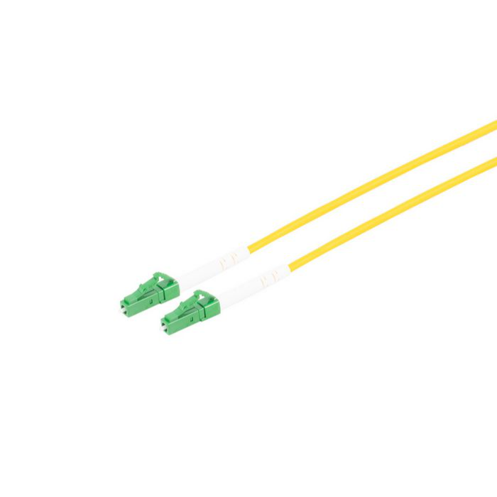 MicroConnect LC-LC OS2 0,5-30m Simplex APC Fiber Patch-kabel, 1 Stykk, SEN-128