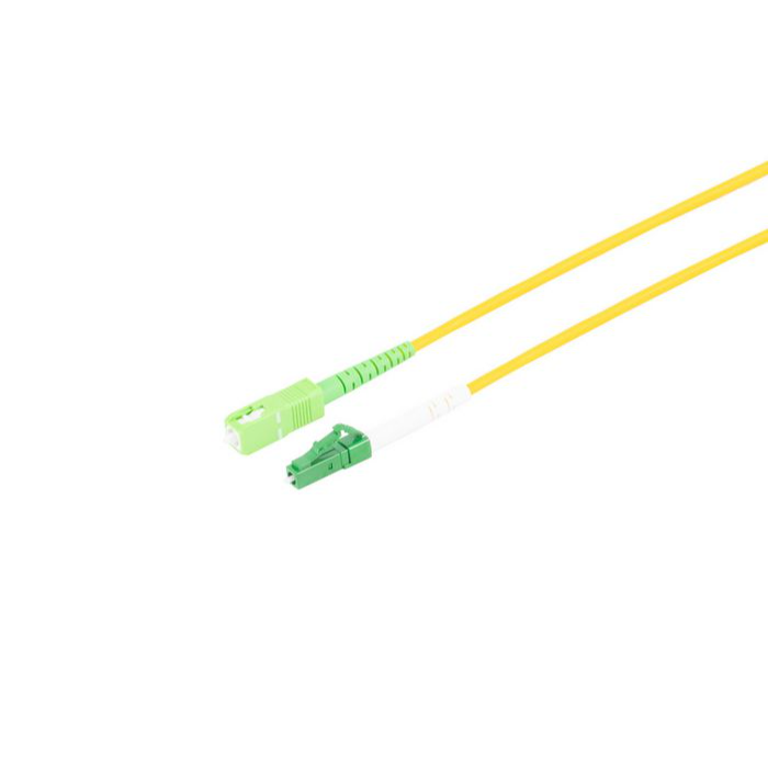 MicroConnect LC-SC OS2 Simplex APC fiberpatchkabel 0,5-30m, 1 Stykk, SEN-219