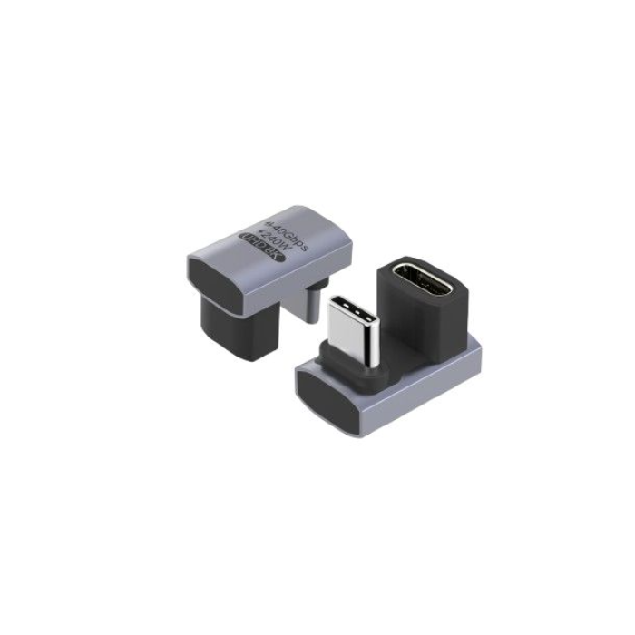 MicroConnect Premium USB4 3x2 USB-C vinklet-adapter, 240W, 40Gbps, 1 Stykk, SEN-422
