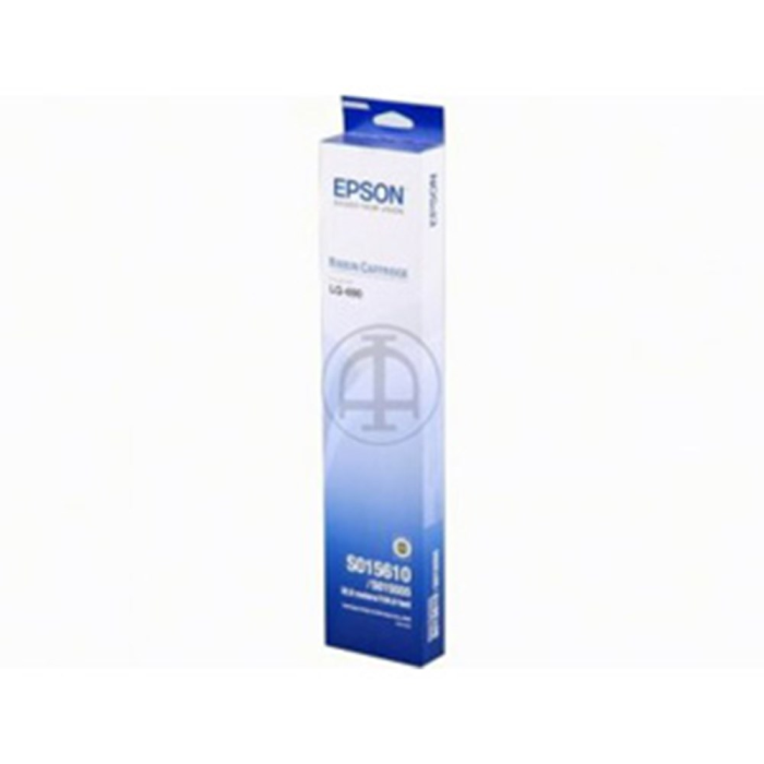 Epson LQ-690 Bånd – Høy Kapasitet, Lang Varighet (EPSS015610, 1 Eske)
