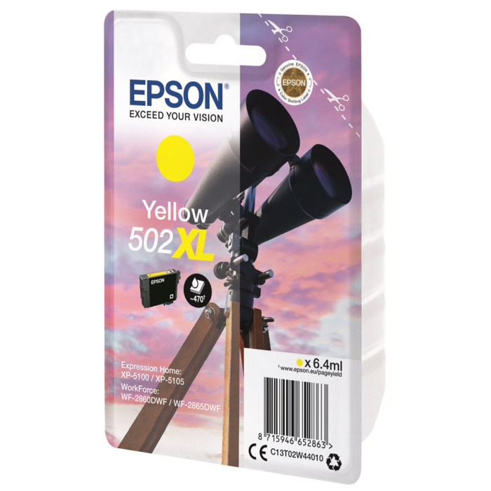 Epson T502 502XL blekkpatroner, SDC-1470