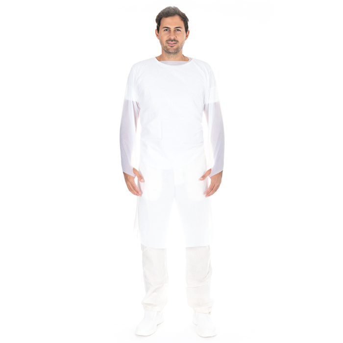 Hygostar undersøkelseskjoler med tommelhull | CPE, 4 x 25 Stykk, SFM-0095P