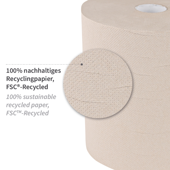 NATUREStar økologiske papirhåndkleruller, 1 x 6 Stykk, SFM-1240P
