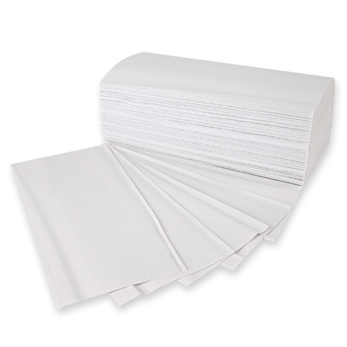 Hygoclean papirhåndklær, 1-lags | resirkulert papir, V/ZZ-fold, 20 x 250 Stykk, SFM-0278P