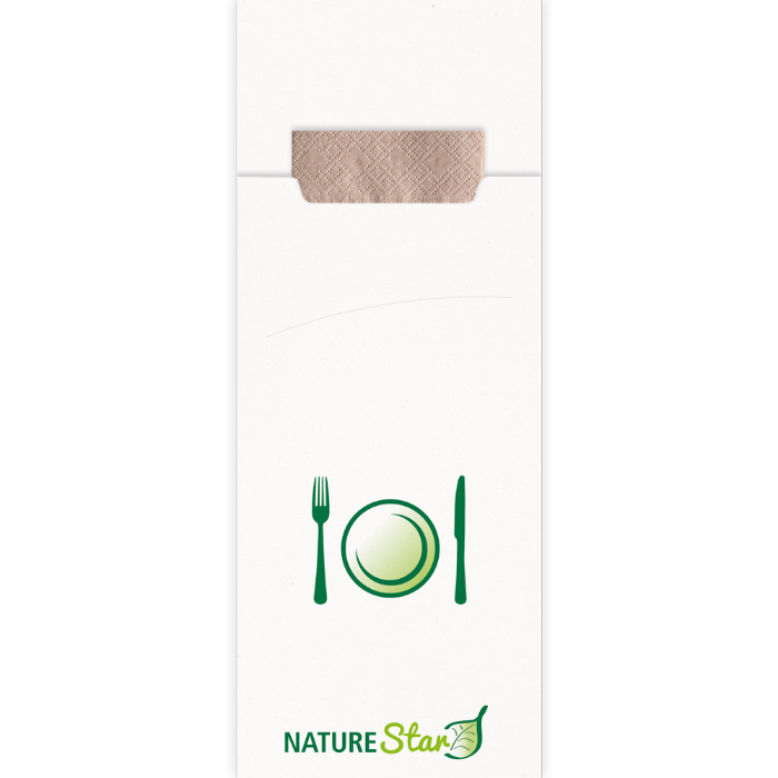 NATUREStar Biologisk nedbrytbare søte poser | Papir, FSC-sertifisert, hvit, 1 x 520 Stykk, SFM-30620