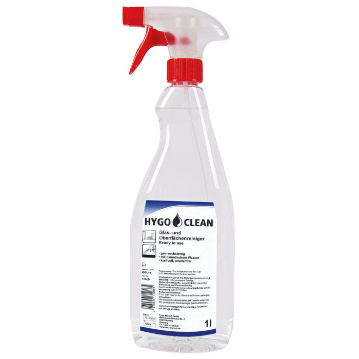 Hygoclean Multipurpose rengjøringsmiddel, gjennomsiktig, 15 x 1 flaske, SFM-31609