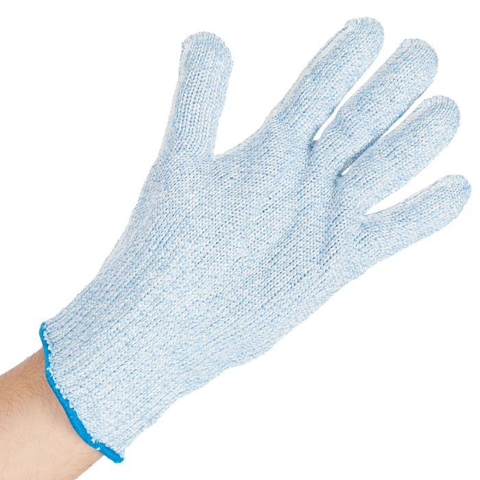 Hygostar Kuttbeskyttelseshansker Cut Allfood Steel Knit | rustfritt stål, 1 x 6 Stykk, SFM-0573P