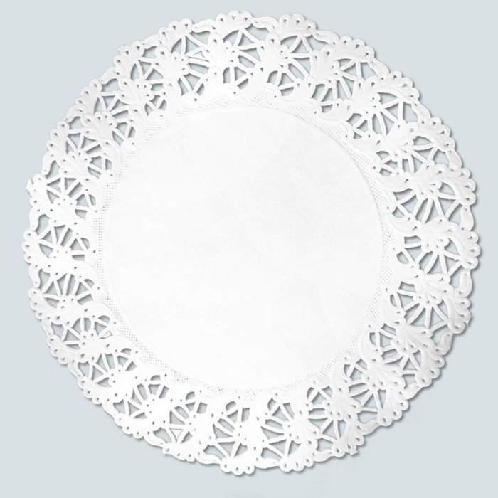 Hygostar Doilies runde | papir, 8 x 250 Stykk, SFM-0594P