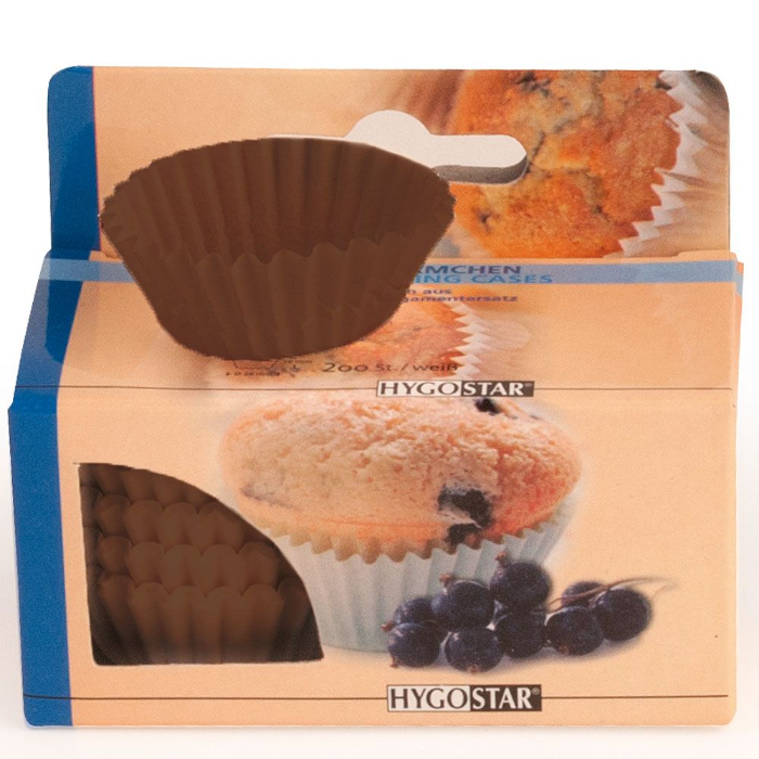 Hygostar Bakekasser brun, brun, 10 x 1000 Stykk, SFM-39024