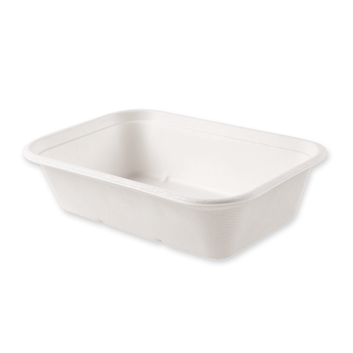 NATUREStar Økologiske brett Puro, rektangulære | bagasse, 4 x 125 Stykk, SFM-0920P