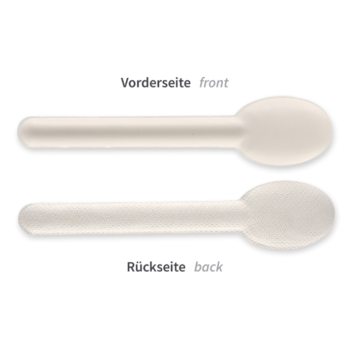 NATUREStar Økologiske skjeer | bagasse, hvit, 20 x 50 Stykk, SFM-411857