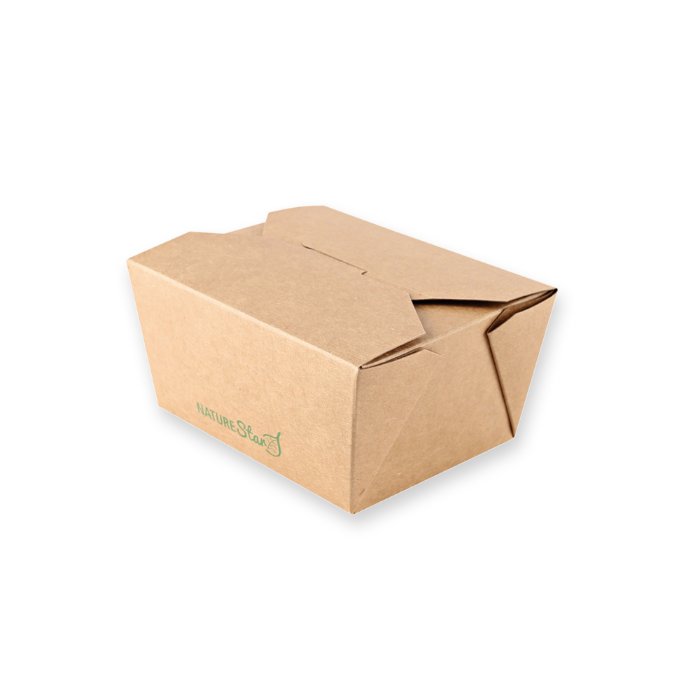 NATUREStar Økologiske matbokser Meny | kraftpapir/PE, FSC-blanding, 9 x 50 Stykk, SFM-0874P