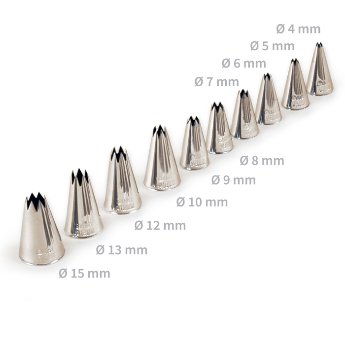 Hygostar Dysesett, stjernespiss, 1 x 1 sett, SFM-1225P