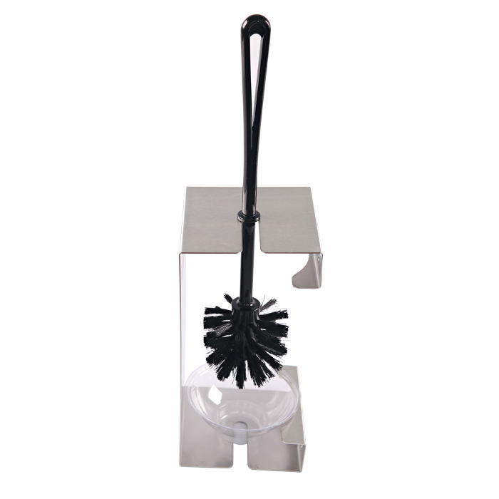 Hygostar Toalettbørsteholder| rustfritt stål, grå, 1 x 1 Stykk, SFM-88967