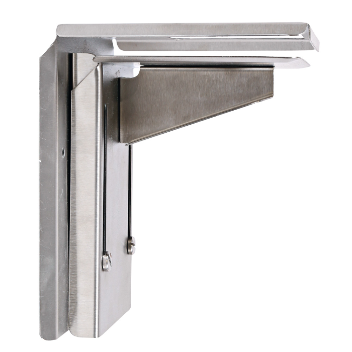 Hygostar Dispenser for flowpack | rustfritt stål, grå, 1 x 1 Stykk, SFM-88969