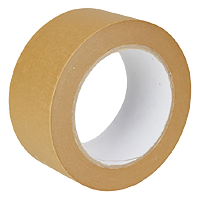 Franz Mensch Emballasjetape med naturlig gummilim | Papir, brun, 36 x 1 rull, SFM-952009