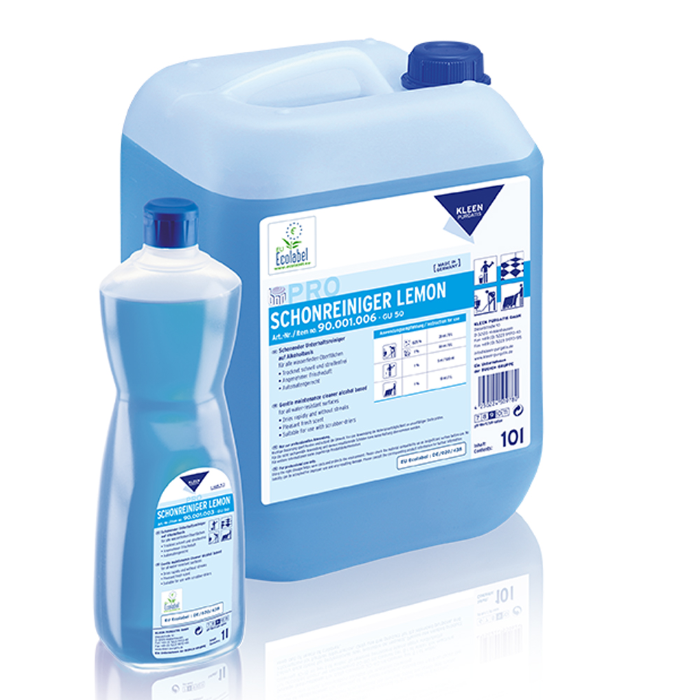 Kleen Purgatis skånsom rengjøringsmiddel Sitron, alkohol universalrengjøringsmiddel, 1 x 1 Stykk, SFM-0784P