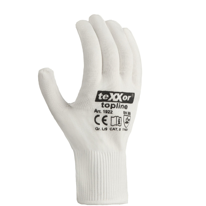 teXXor finstrikkede hansker topline 1922, 20 x 12 par, SFM-1083P