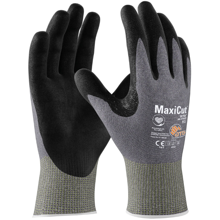 ATG MaxiCut Ultra 44-4745D, kuttbeskyttende strikkede hansker, 6 x 12 par, SFM-0438P