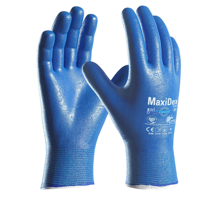 ATG MaxiDex 19-007, hybridhansker, 6 x 12 par, SFM-0442P