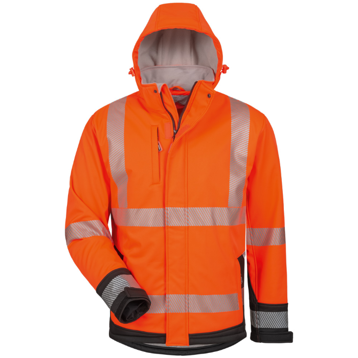 Elysee Lukas 23436, vatterte high vis softshell-jakker, 1 x 1 Stykk, SFM-0675P