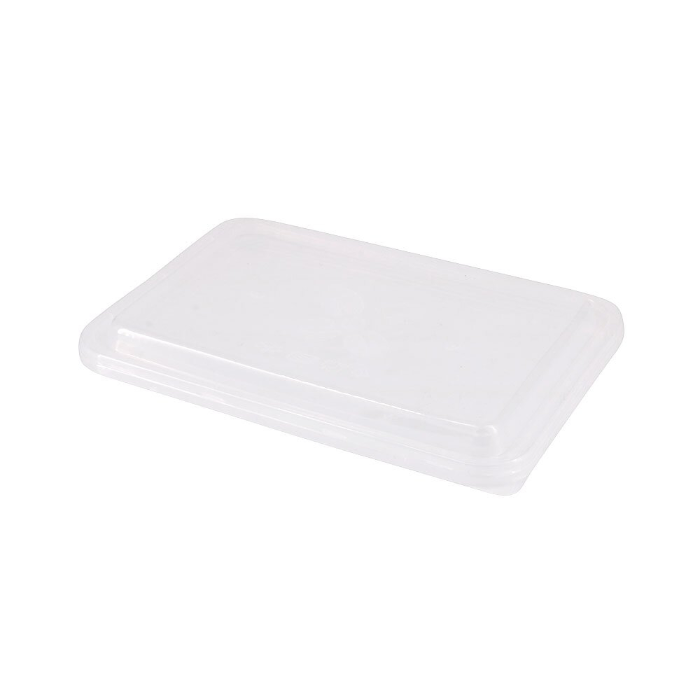 Green Box Rektangulær 12 x 17 cm PP-lokk, klar, 1000 stykker, SGB-DFC01239