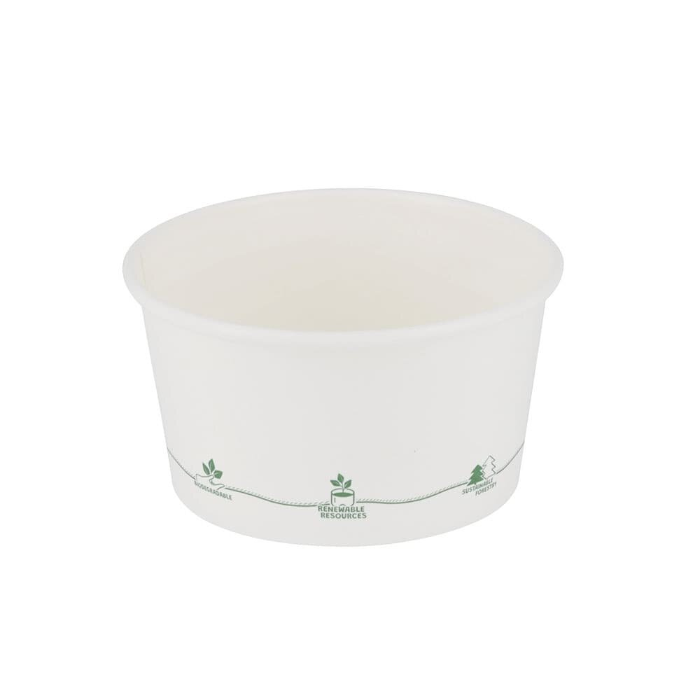 Green Box EcoUp papp 300 ml universalkopper, hvit, 500 stykker, SGB-DFC03631