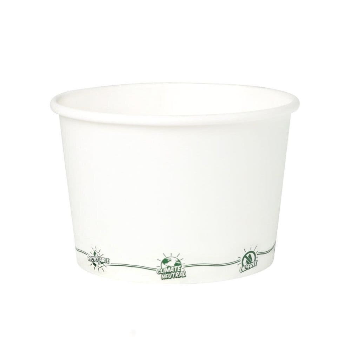 Green Box EcoUp papp 400 ml universalkopper, hvit, 500 stykker, SGB-DFC03651