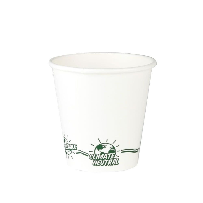 Green Box EcoUp 150 ml papirkopper, hvit, 1000 stykker, SGB-DHD04398