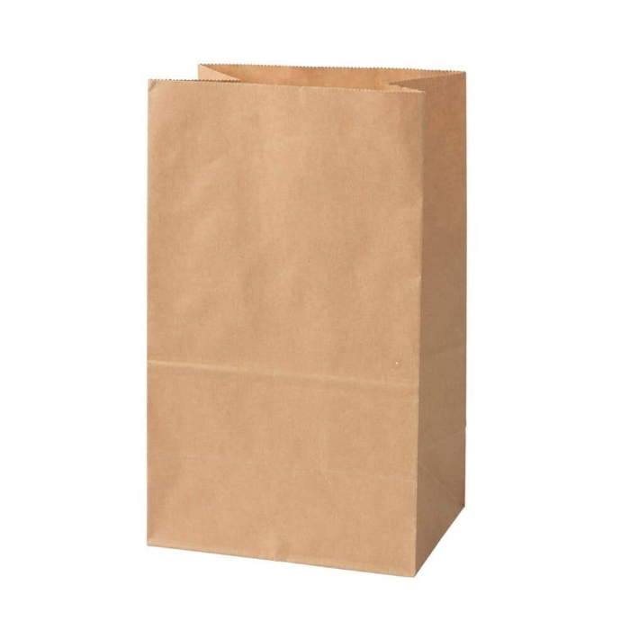 Green Box Kraftpapir 15 x 10 x 25 cm Blokkbunnposer, brune, 500 stk., SGB-DRE03931