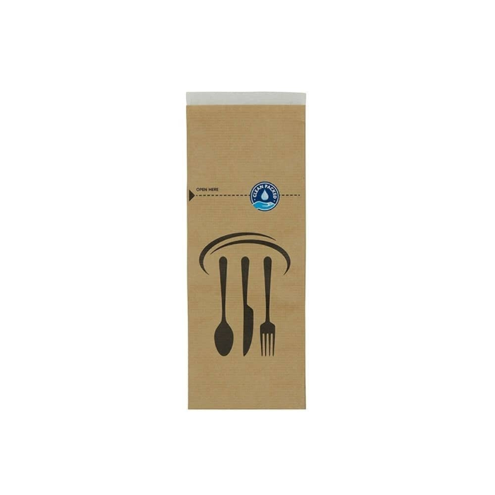 Green Box selvklebende papirbestikkposer, brun, 2000 stk., SGB-DSE06210