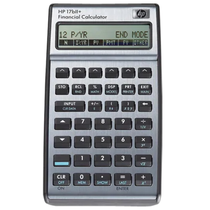HP Finanskalkulator – Kraftig, brukervennlig (HP17BII, 1 Eske)