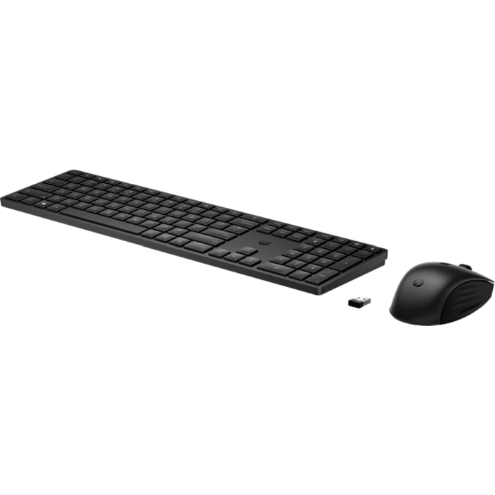 HP 650 Trådløs Tastatur og Mus – Komfortabel og Stilren (HP4R013AA, 1 Eske)