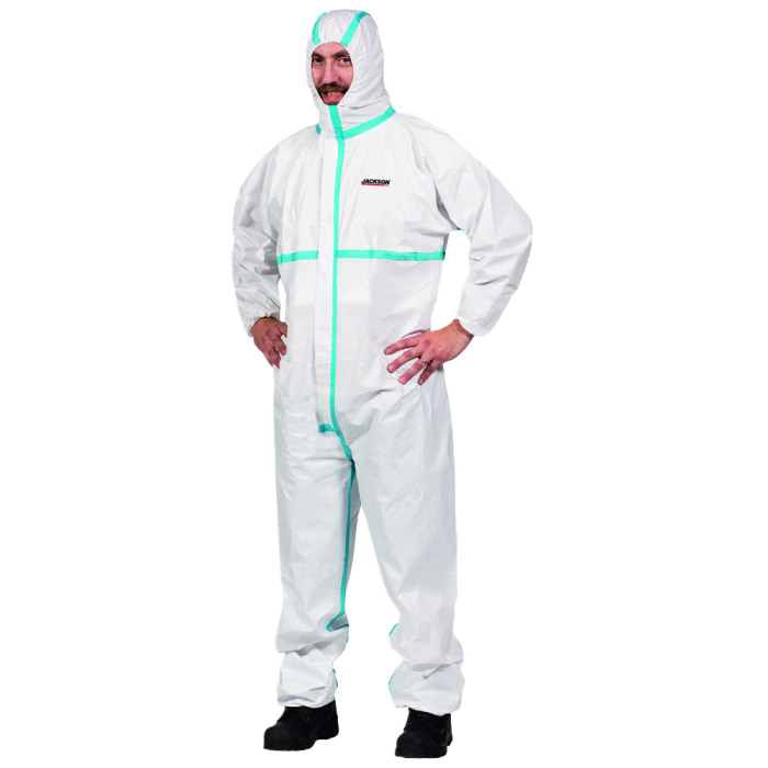 Jackson Safety engangs mikroporøs kjeledress - Type 4, 50 stykker, SJS-20760