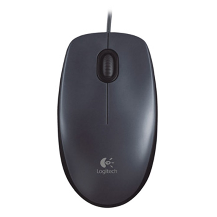 Logitech M90 Mus – Nøyaktig, Komfortabel (LOG910001793, 1 Eske)