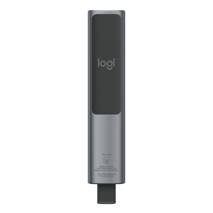 Logitech Spotlight Presentasjonsfjernkontroll - Slate, SDC-001