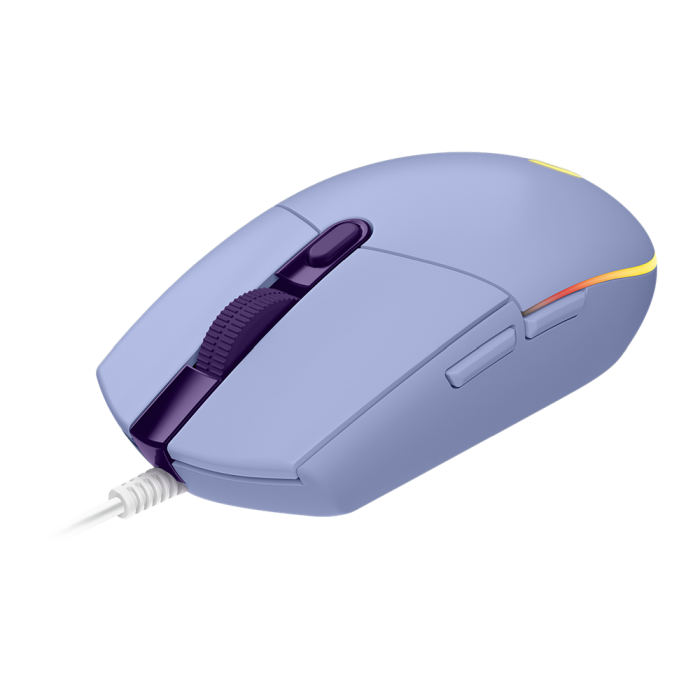 Logitech G203 Spillmus – Nøyaktig Sporing, RGB Belysning (LOG910005853, 1 Eske)
