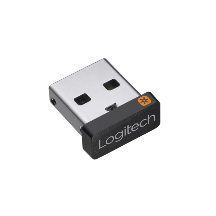 Logitech USB Unifying Receiver – Koble 6 Enheter (LOG910005931-C, 1 Eske)