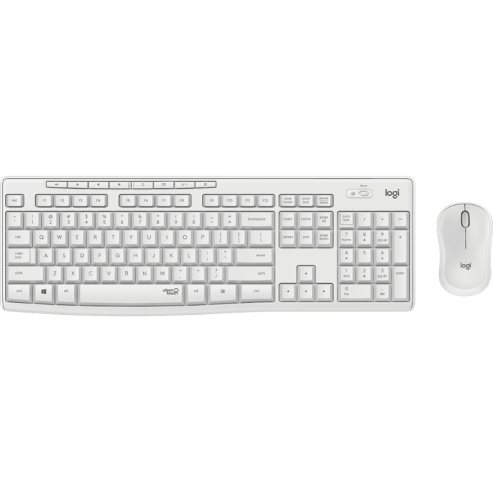 Logitech MK295 Stille Trådløs Kombinasjonssett for Skrivebord, SDC-596