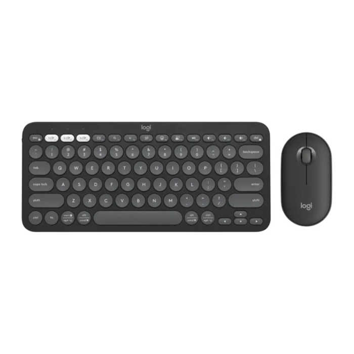 Logitech Pebble 2 Combo – Stille, Bærbar Design (LOG920012257, 1 Eske)