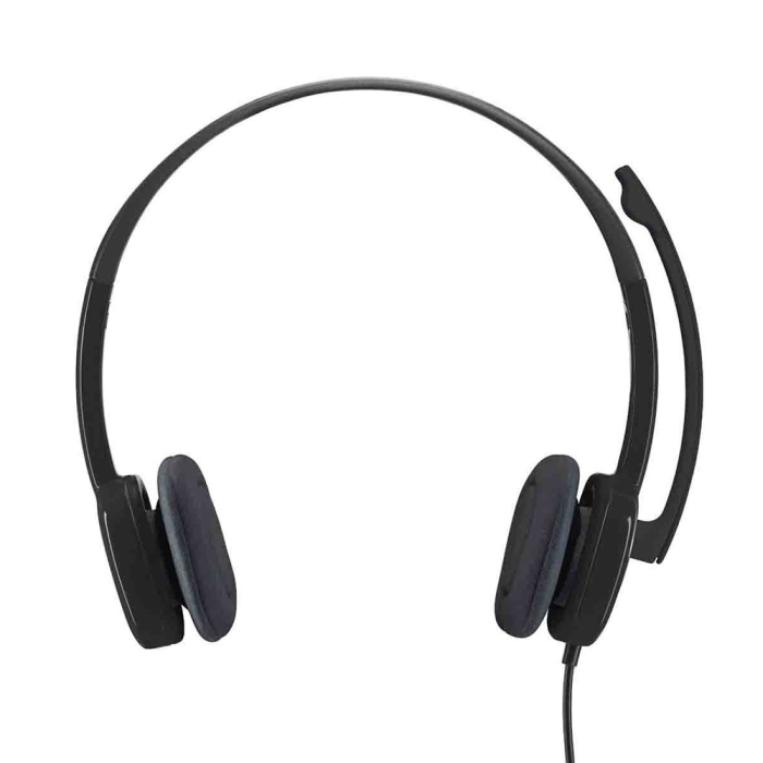 Logitech H151 Stereo Hodesett – Klart Lyd, Støydemping (LOG981000589, 1 Eske)