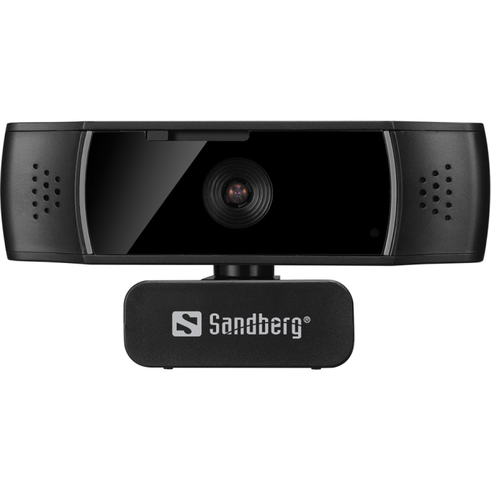 Sandberg USB Webcam Autofocus DualMic – Full HD 1080p, Autofokus (SDG134-38, 1 Eske)