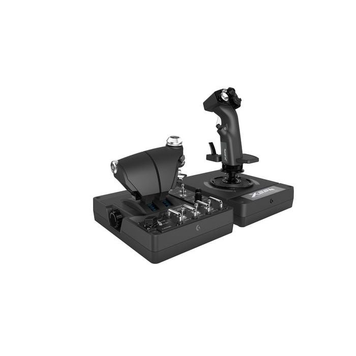 Logitech G X56 HOTAS RGB-simuleringskontroller (Throttle & Stick), 1 Stykk, SEN-945-000059